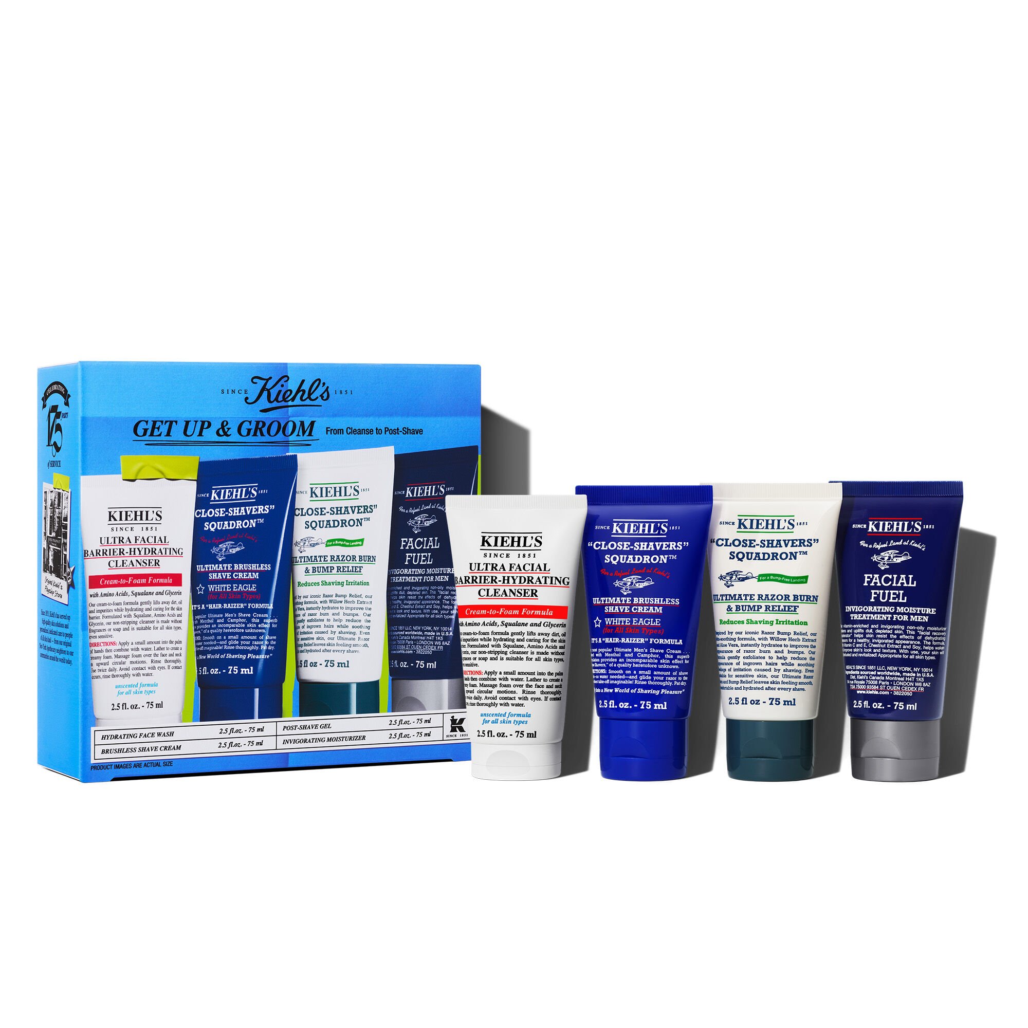 Kiehl's GET UP & GROOM​ - Skincare Set